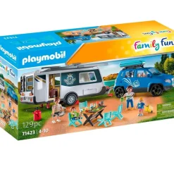 PLAYMOBIL Playmobil|Caravana con Coche