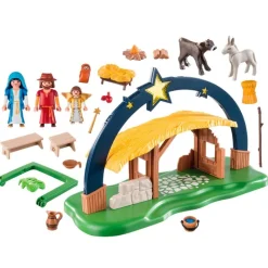 PLAYMOBIL Playmobil|Christmas Belén con Luz