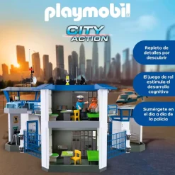 PLAYMOBIL City Action Central de Policía- Playmobil