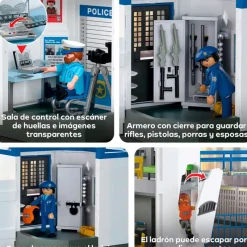 PLAYMOBIL City Action Central de Policía- Playmobil