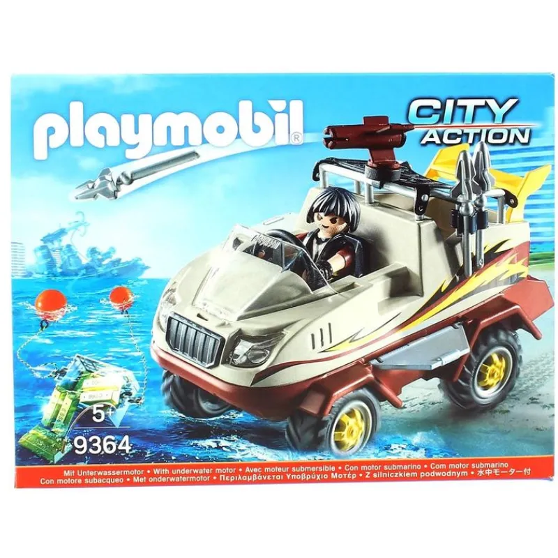 PLAYMOBIL City Action Coche Anfibio- Playmobil