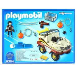 PLAYMOBIL City Action Coche Anfibio- Playmobil