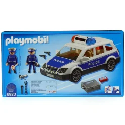 PLAYMOBIL City Action Coche de Policía con Luces y Sonido- Playmobil