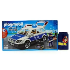 PLAYMOBIL City Action Coche de Policía con Luces y Sonido- Playmobil