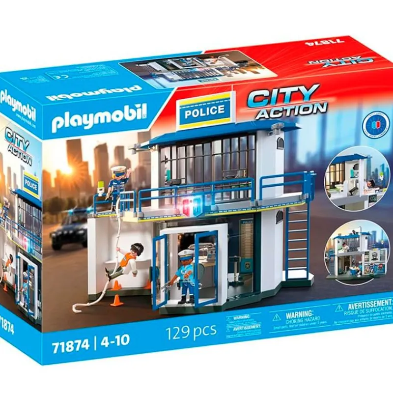 PLAYMOBIL Playmobil|City Action Comisaría con Sala de Investigación
