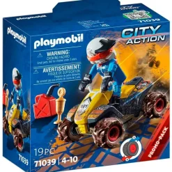 PLAYMOBIL City Action Cuatrimoto Todo Terreno- Playmobil