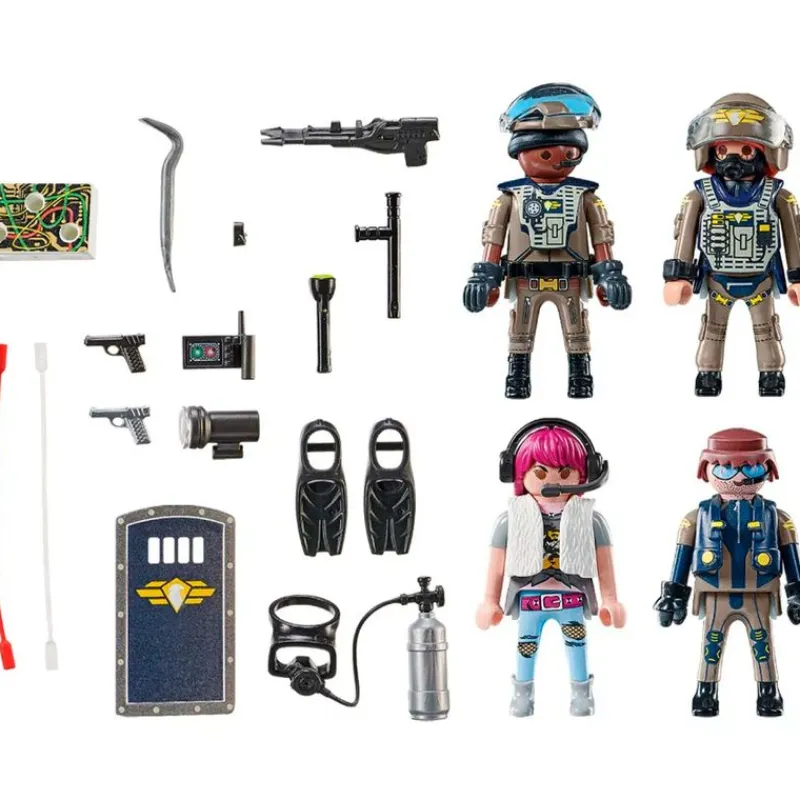 PLAYMOBIL City Action Pack Fuerzas Especiales- Playmobil