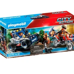 PLAYMOBIL City Action Policía Persecución Tesoro- Playmobil