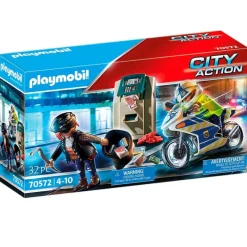 PLAYMOBIL City Action Policía Persecución Ladrón- Playmobil