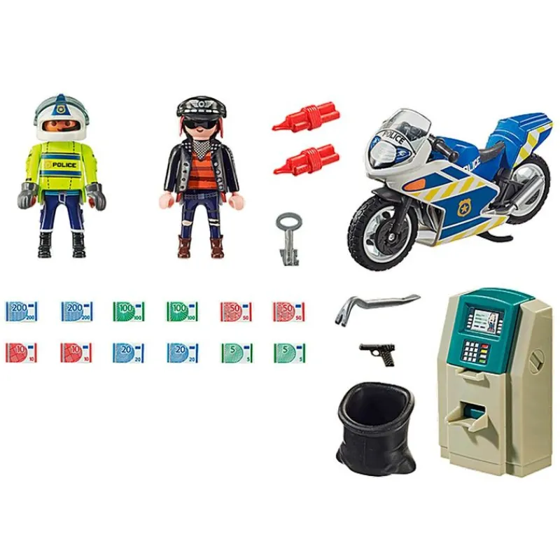 PLAYMOBIL City Action Policía Persecución Ladrón- Playmobil