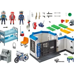 PLAYMOBIL Playmobil|City Action Policía: escape de prisión