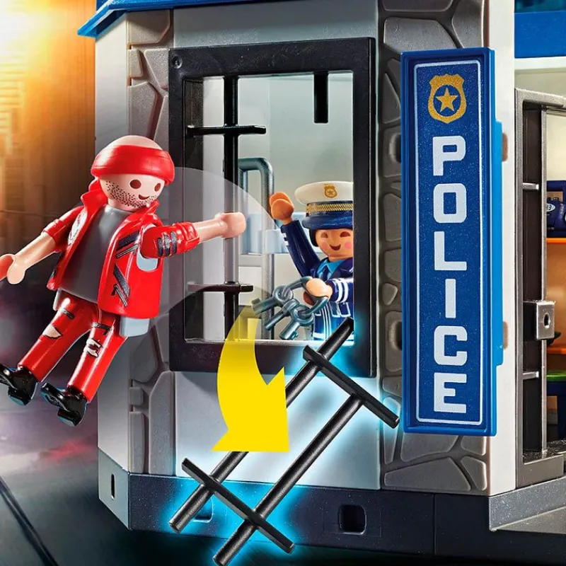 PLAYMOBIL Playmobil|City Action Policía: escape de prisión