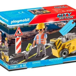 PLAYMOBIL Playmobil|City Action Trabajador de Construcción