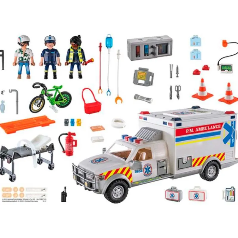 PLAYMOBIL City Action Vehículo US Ambulancia- Playmobil