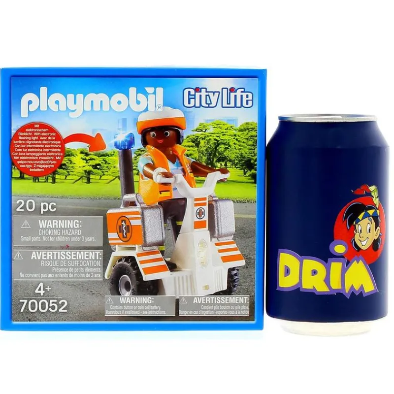 PLAYMOBIL City Life Balance Racer de Rescate- Playmobil