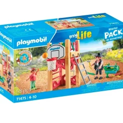 PLAYMOBIL City Life Carpintera con Torre de Juegos- Playmobil