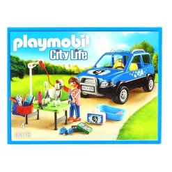 PLAYMOBIL Playmobil|City Life Coche Lavandería de Perros