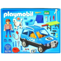PLAYMOBIL Playmobil|City Life Coche Lavandería de Perros