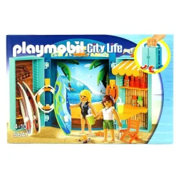 PLAYMOBIL City Life Cofre Tienda de Surf- Playmobil