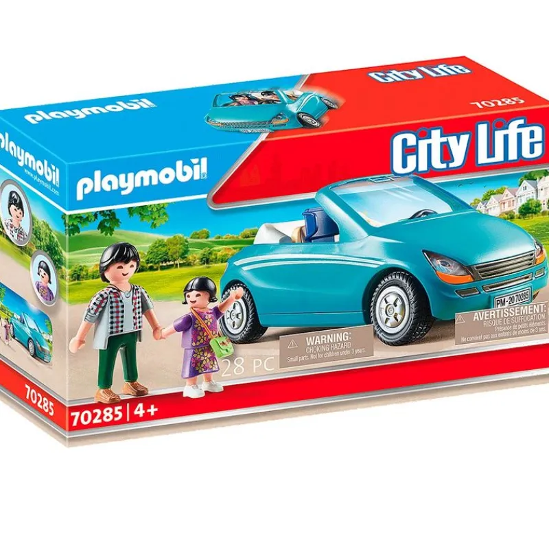PLAYMOBIL Playmobil|City Life Familia con Coche