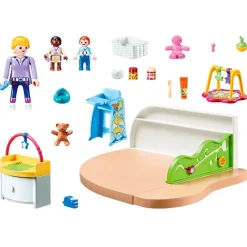 PLAYMOBIL City Life Habitación de Bebés- Playmobil