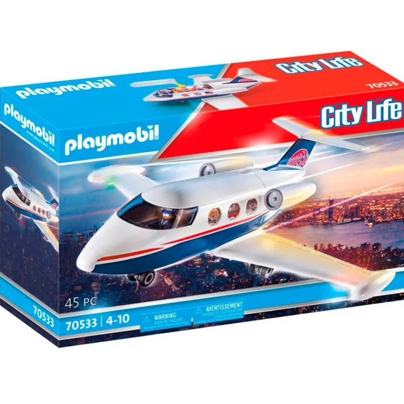 PLAYMOBIL City Life Jet Privado- Playmobil