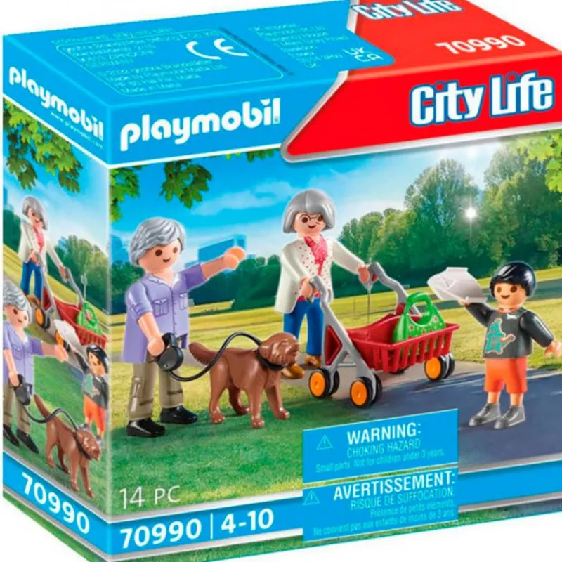 PLAYMOBIL Playmobil|City Life Pack Abuelos y Nieto