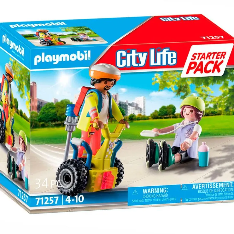PLAYMOBIL Playmobil|City Life Rescate con Balance Racer
