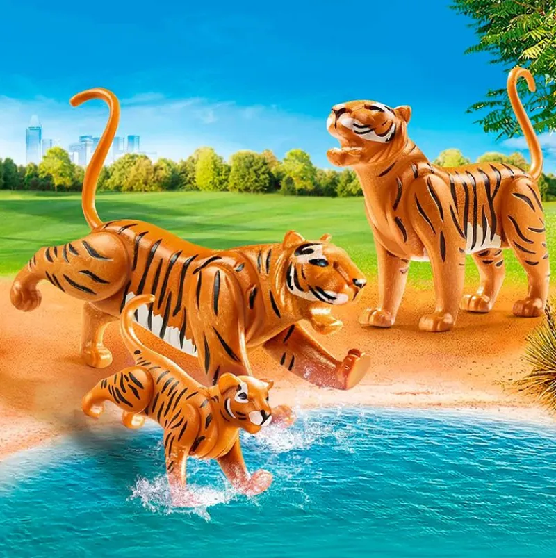 PLAYMOBIL Playmobil|City Life Tigres con Bebé