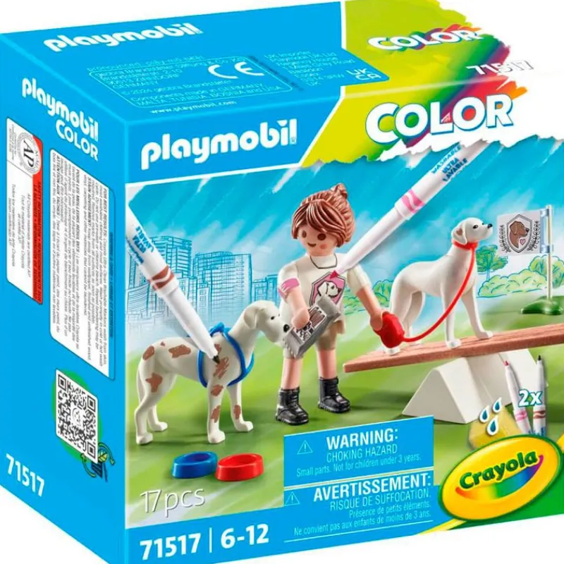 PLAYMOBIL Color Adiestramiento de Perros- Playmobil