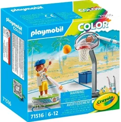 PLAYMOBIL Playmobil|Color Skater con Baloncesto