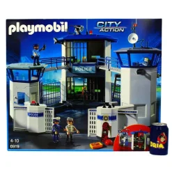 PLAYMOBIL Playmobil|Comisaría de Policía con Prisión