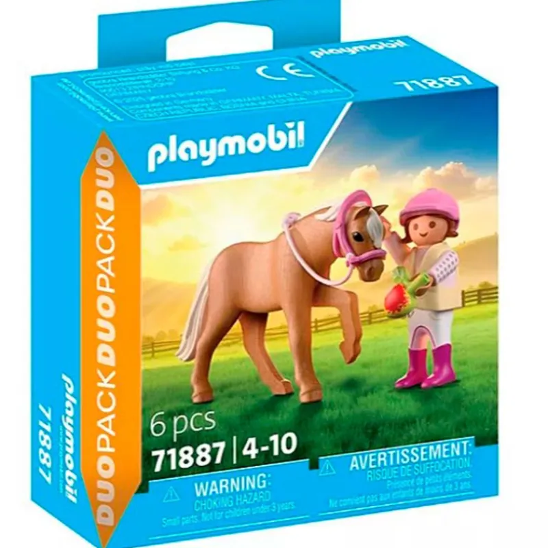 PLAYMOBIL Playmobil|Country Niña con Poni