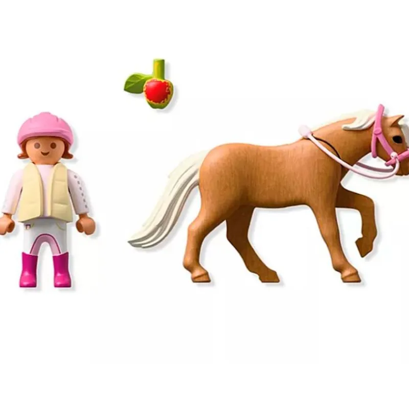 PLAYMOBIL Playmobil|Country Niña con Poni