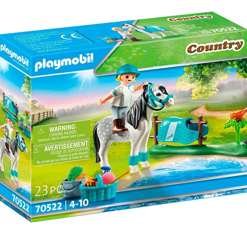 PLAYMOBIL Country Poni para Coleccionar Clásico- Playmobil