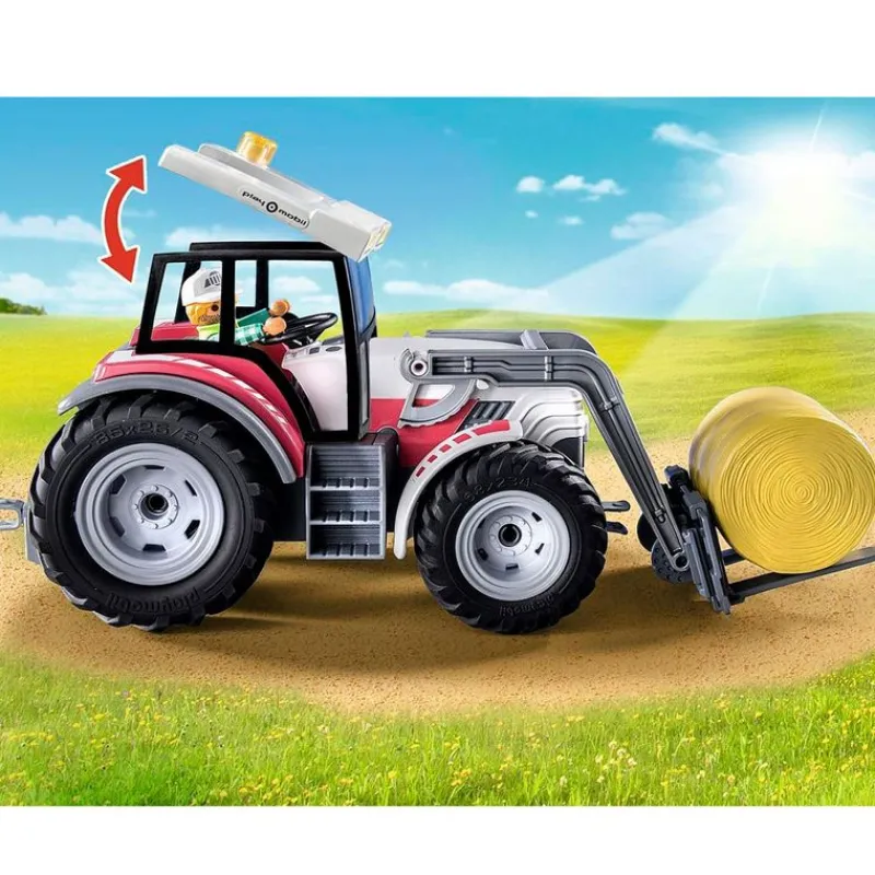PLAYMOBIL Playmobil|Country Tractor Grande con Accesorios