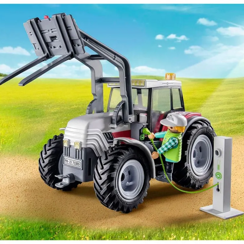 PLAYMOBIL Playmobil|Country Tractor Grande con Accesorios