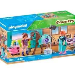 PLAYMOBIL Country Veterinario de Caballos- Playmobil