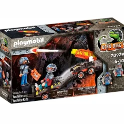 PLAYMOBIL Playmobil|Dino Rise Dino Mine Carro Cohetes