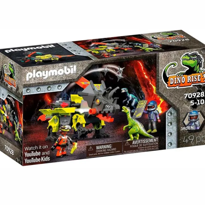 PLAYMOBIL Playmobil|Dino Rise Robo-Dino Máquina Combate