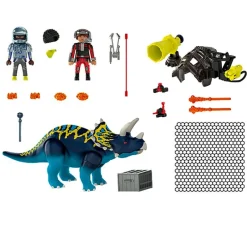 PLAYMOBIL Playmobil|Dino Rise Triceratops: Disturbios