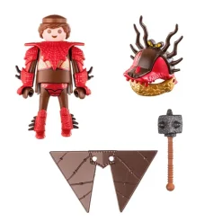 PLAYMOBIL Dragons 3 Patán Mocoso con Traje Volador- Playmobil