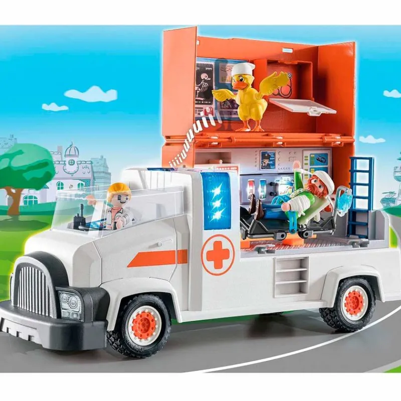 PLAYMOBIL Playmobil|Duck on Call Camión Ambulancia