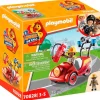 PLAYMOBIL Duck on Call Mini-Coche de Bomberos- Playmobil