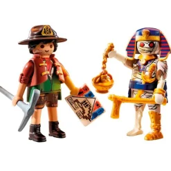 PLAYMOBIL Duo Cazador de Tesoro y Momia- Playmobil