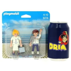 PLAYMOBIL Playmobil|Duo Pack Azafata y Capitán de Crucero