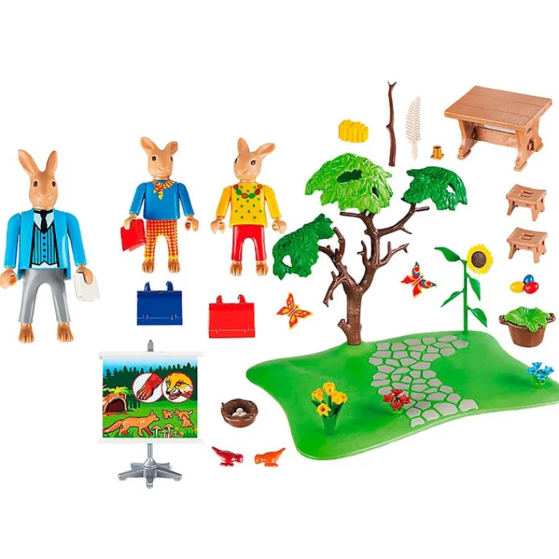 PLAYMOBIL Playmobil|Escuela de Conejos de Pascua