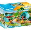 PLAYMOBIL Playmobil|Family Fun Camping con Hoguera