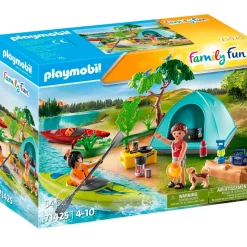 PLAYMOBIL Playmobil|Family Fun Camping con Hoguera