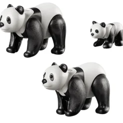 PLAYMOBIL Family Fun Pandas con Bebé- Playmobil